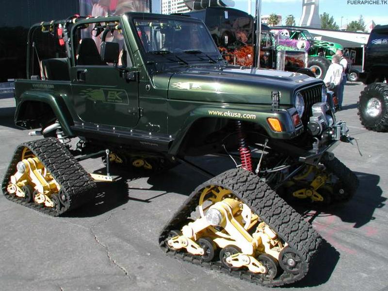 Jeep Wrangler ruedas de esteras